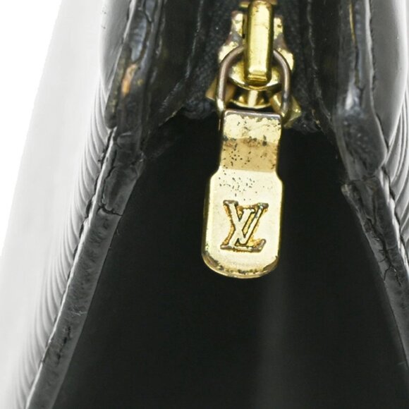 LOUIS VUITTON LV Trousse Crete Clutch Hand Bag Epi Leather Black M48402 02KB102 - Picture 8 of 16